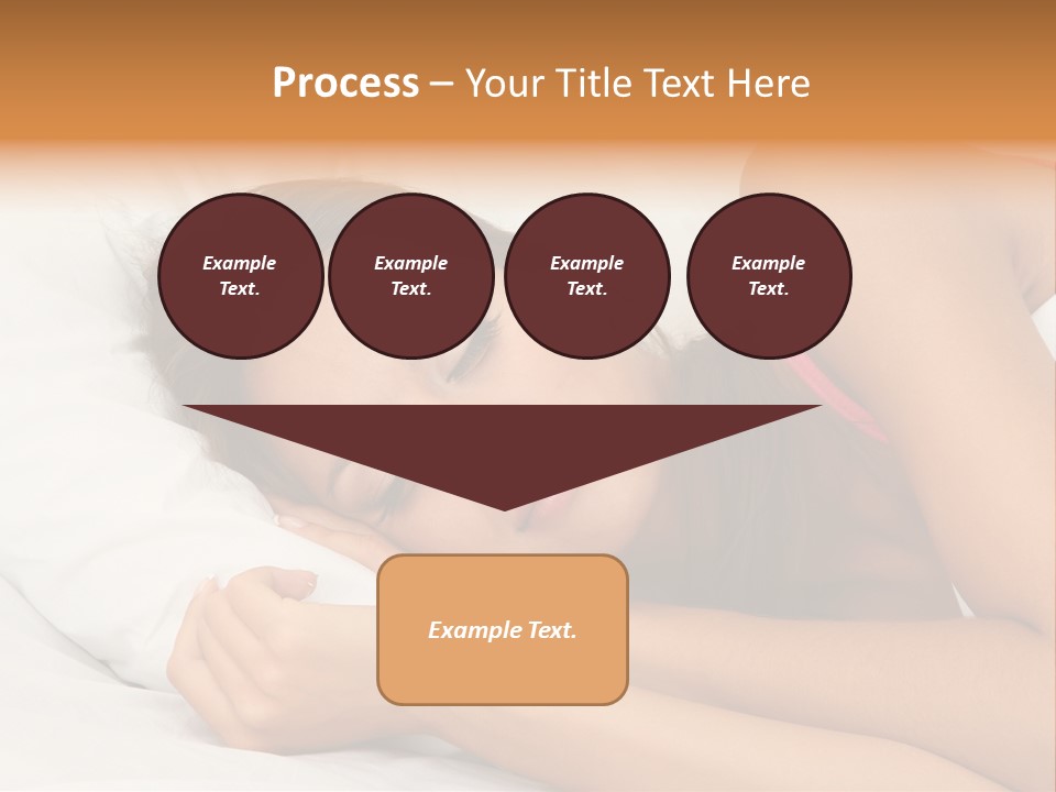 Close Lying Person PowerPoint Template