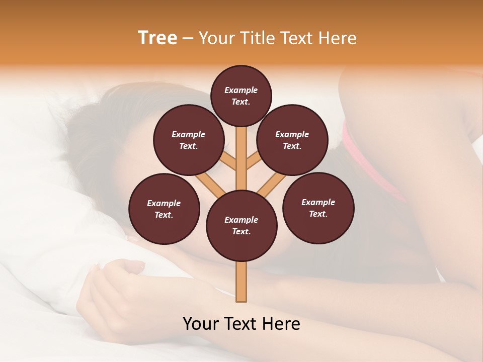 Close Lying Person PowerPoint Template