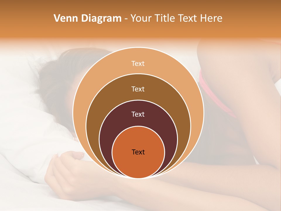 Close Lying Person PowerPoint Template