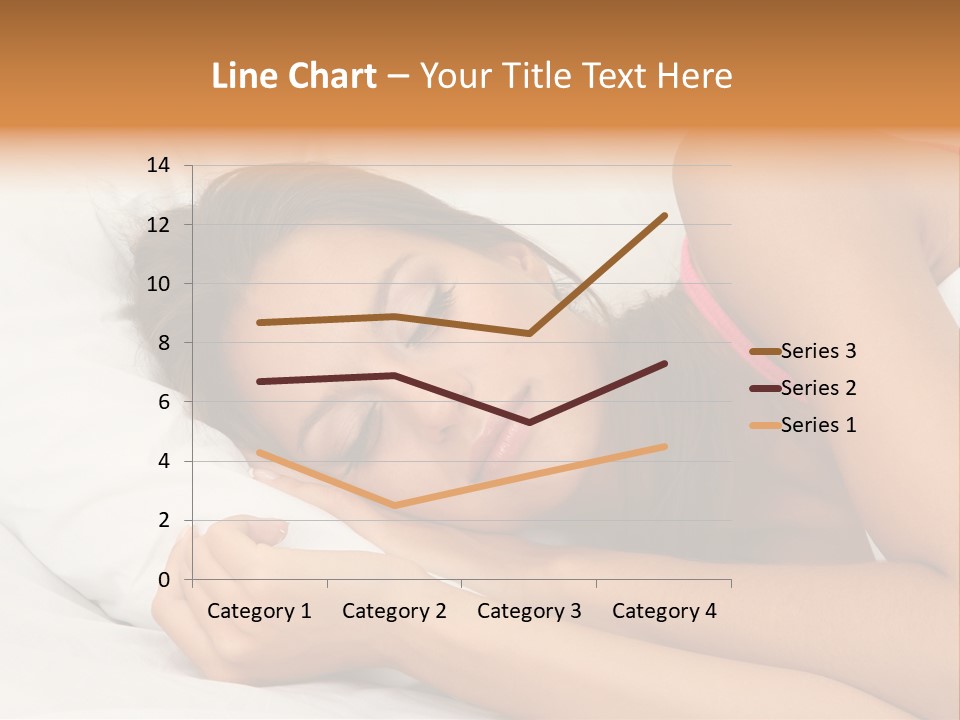 Close Lying Person PowerPoint Template