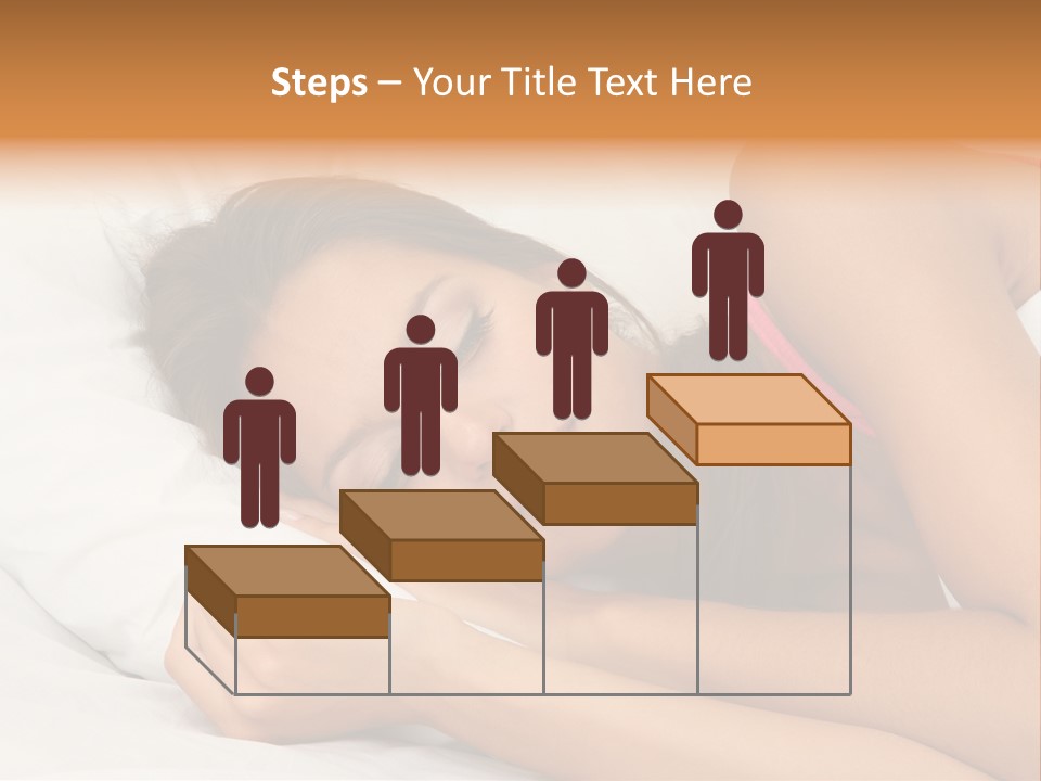 Close Lying Person PowerPoint Template