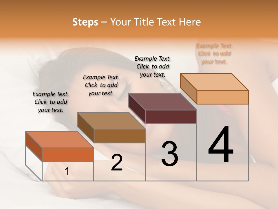 Close Lying Person PowerPoint Template
