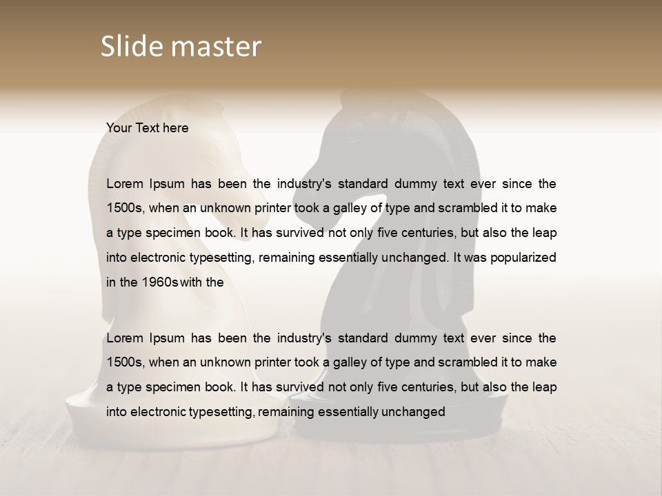 Opponent Enemy Isolated PowerPoint Template