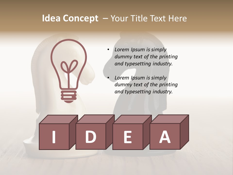 Opponent Enemy Isolated PowerPoint Template