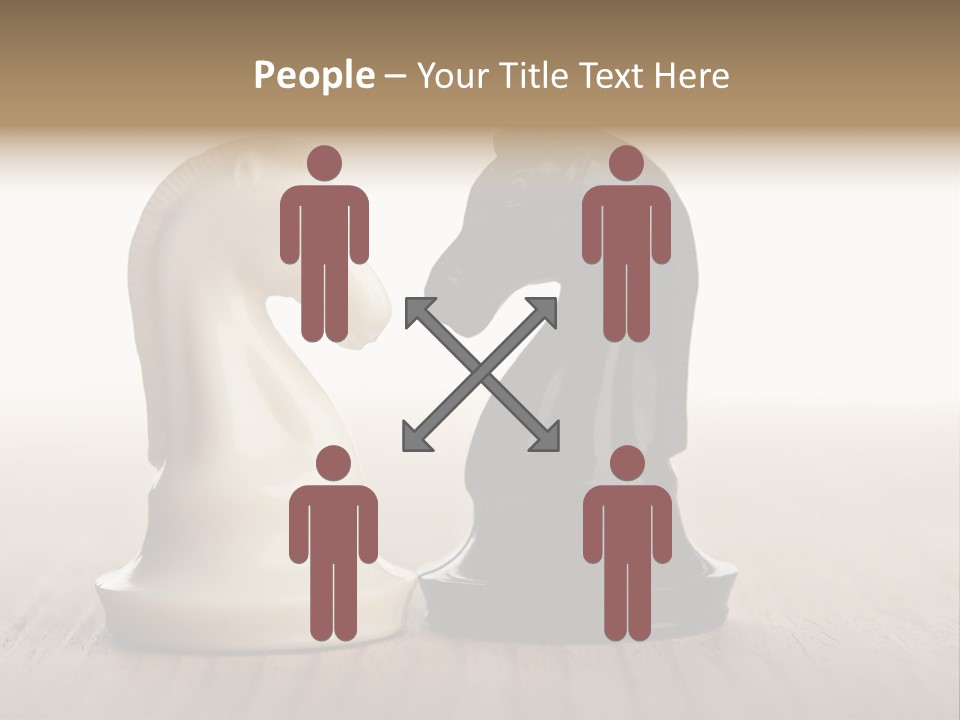 Opponent Enemy Isolated PowerPoint Template