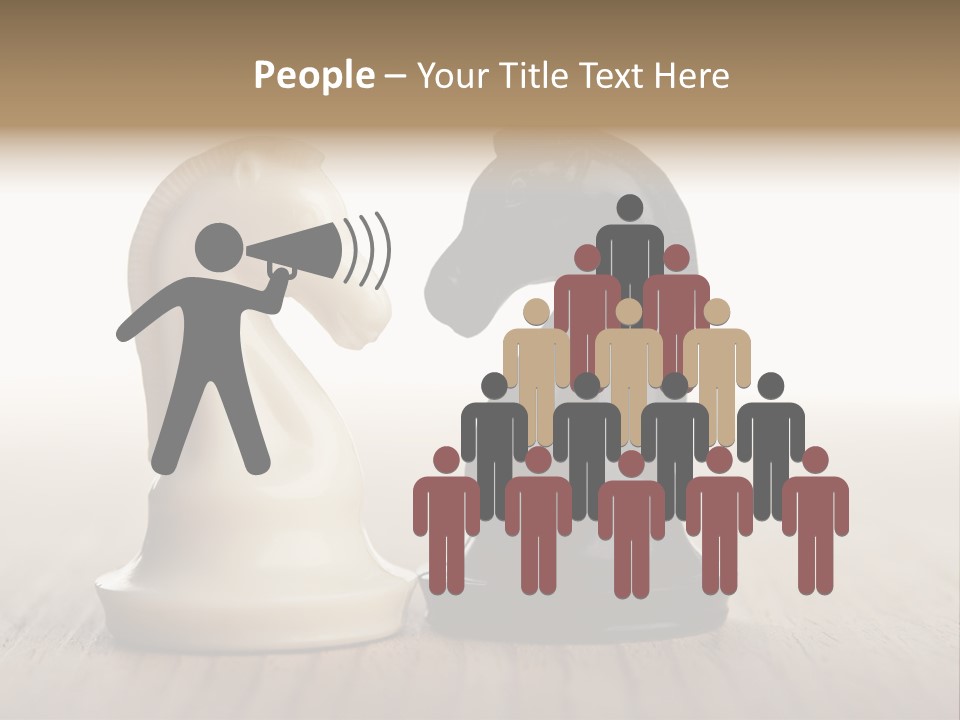 Opponent Enemy Isolated PowerPoint Template