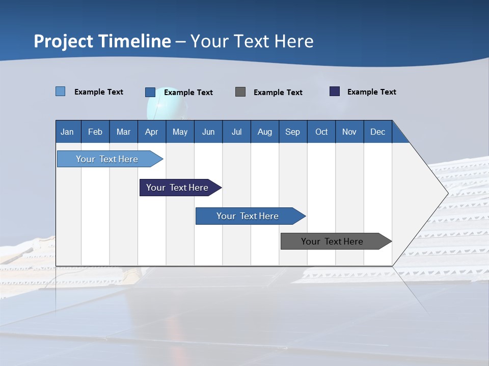 Energy Technology Roof PowerPoint Template