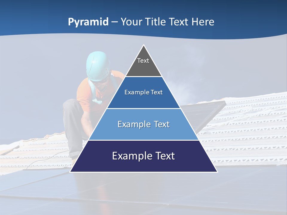 Energy Technology Roof PowerPoint Template
