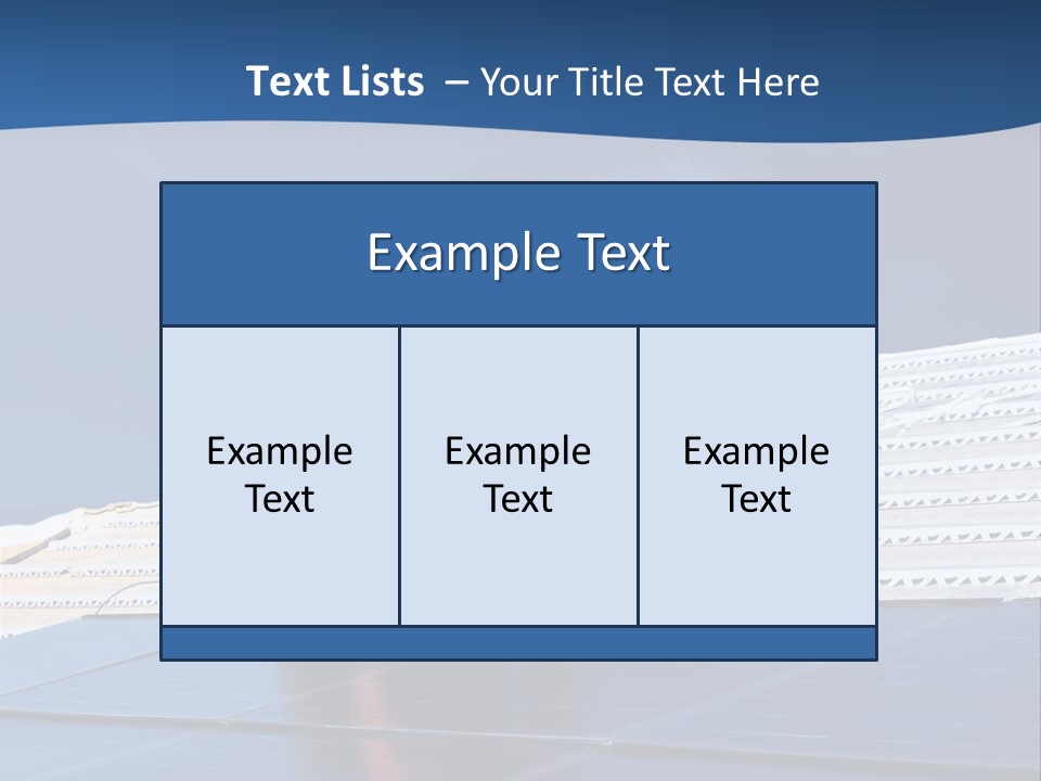 Energy Technology Roof PowerPoint Template