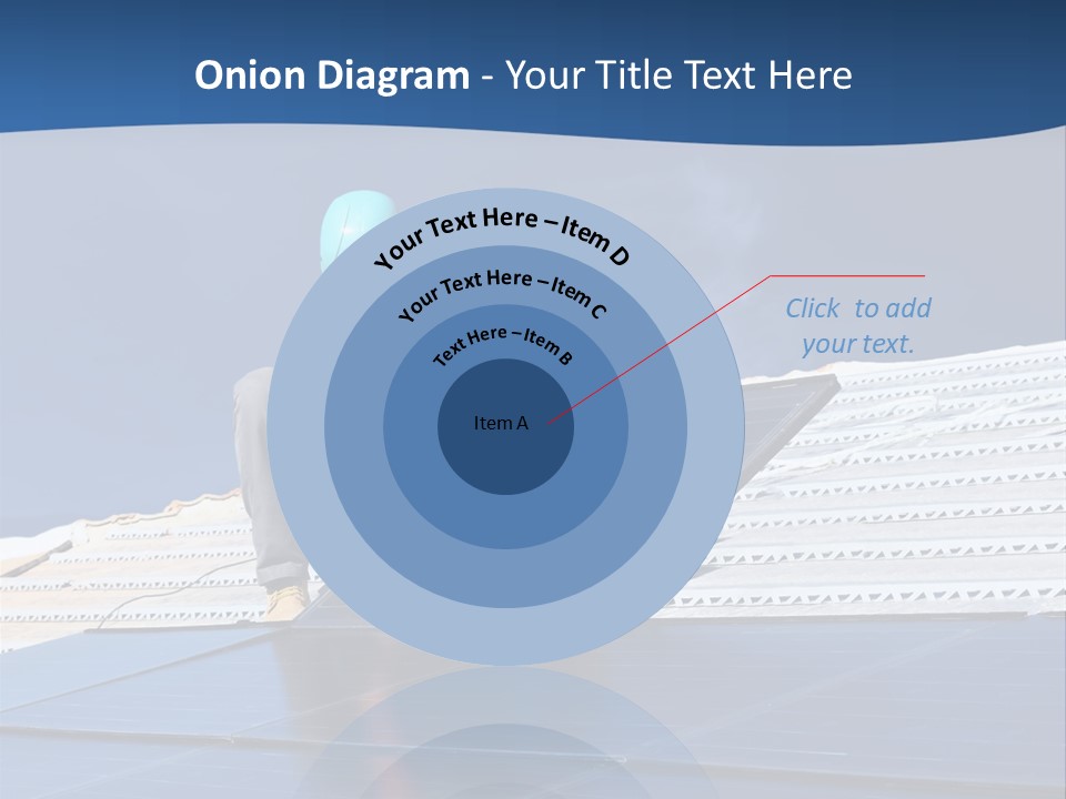 Energy Technology Roof PowerPoint Template