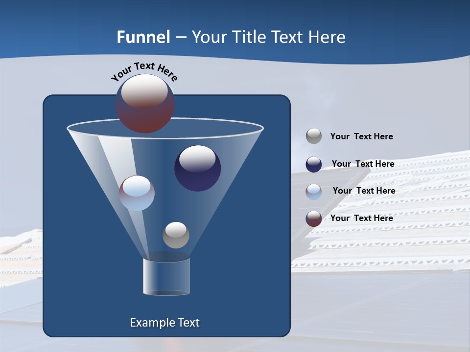Energy Technology Roof PowerPoint Template