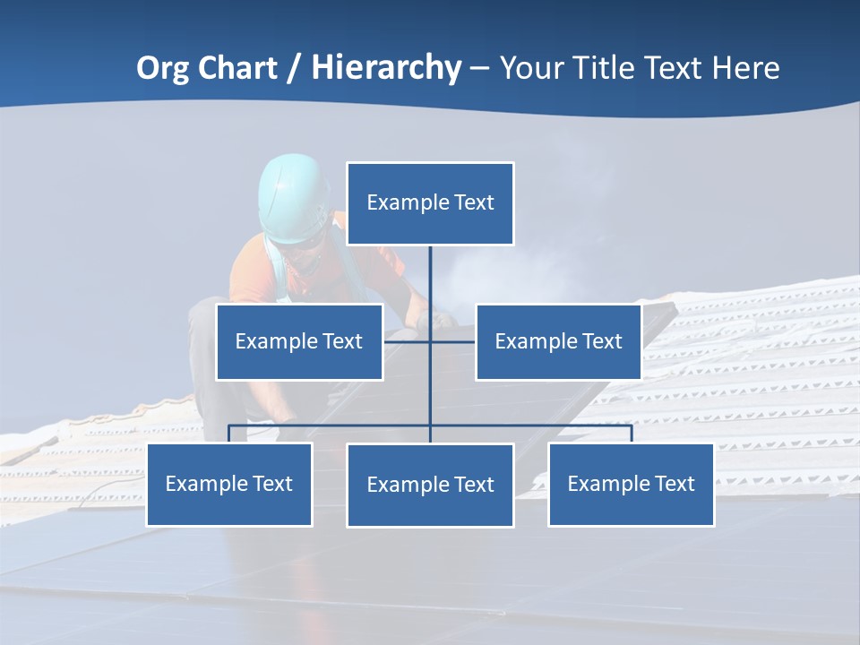 Energy Technology Roof PowerPoint Template