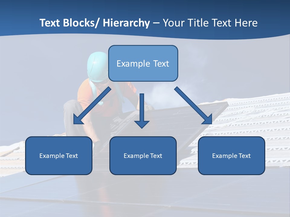 Energy Technology Roof PowerPoint Template