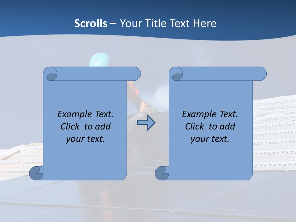 Energy Technology Roof PowerPoint Template