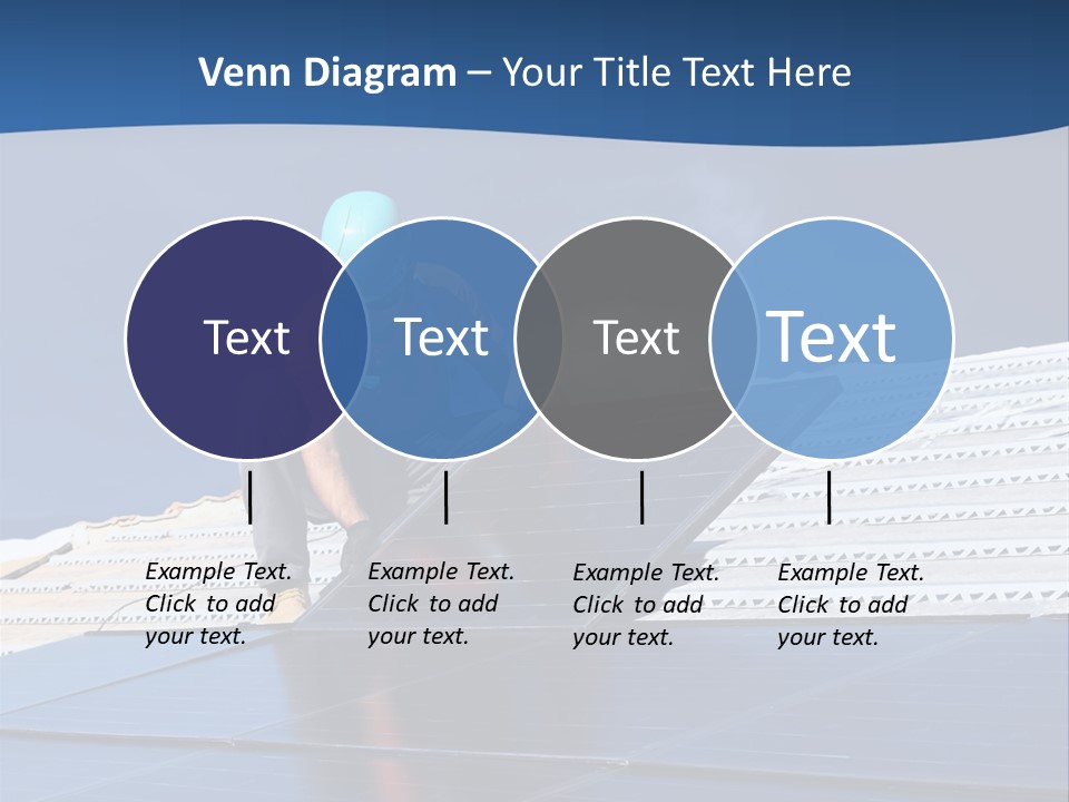 Energy Technology Roof PowerPoint Template