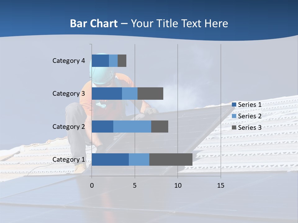 Energy Technology Roof PowerPoint Template