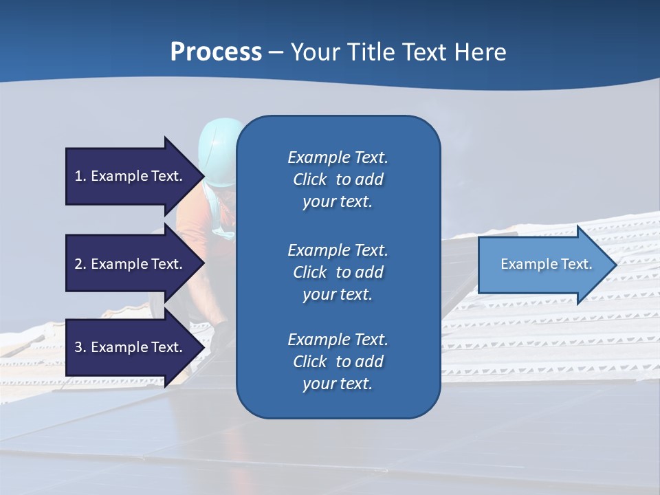 Energy Technology Roof PowerPoint Template