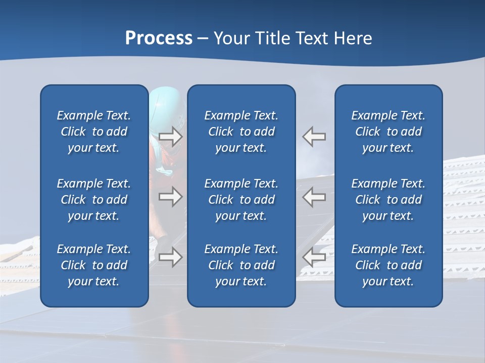 Energy Technology Roof PowerPoint Template