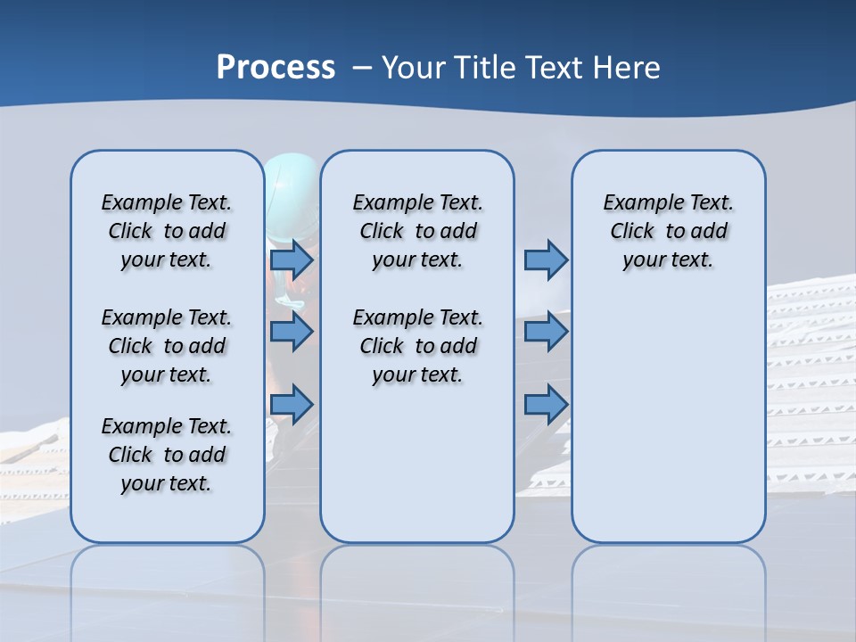 Energy Technology Roof PowerPoint Template