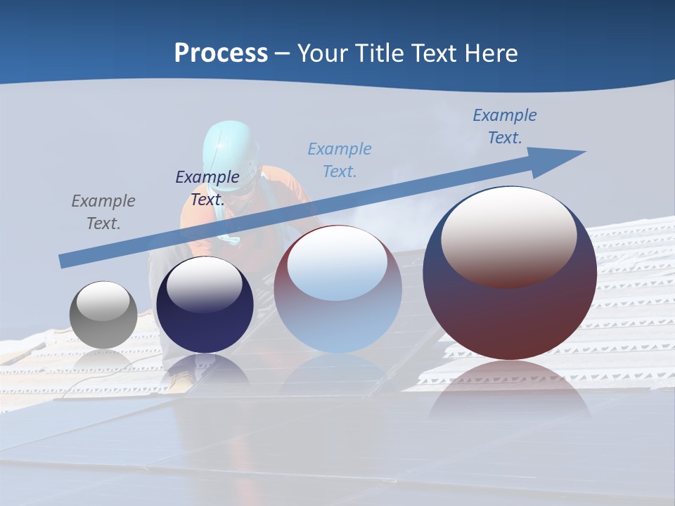 Energy Technology Roof PowerPoint Template