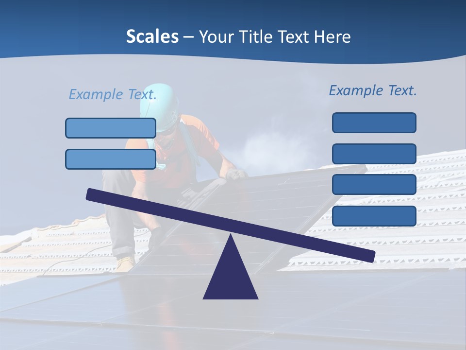 Energy Technology Roof PowerPoint Template