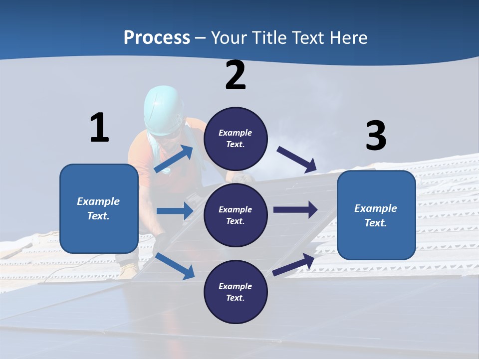 Energy Technology Roof PowerPoint Template