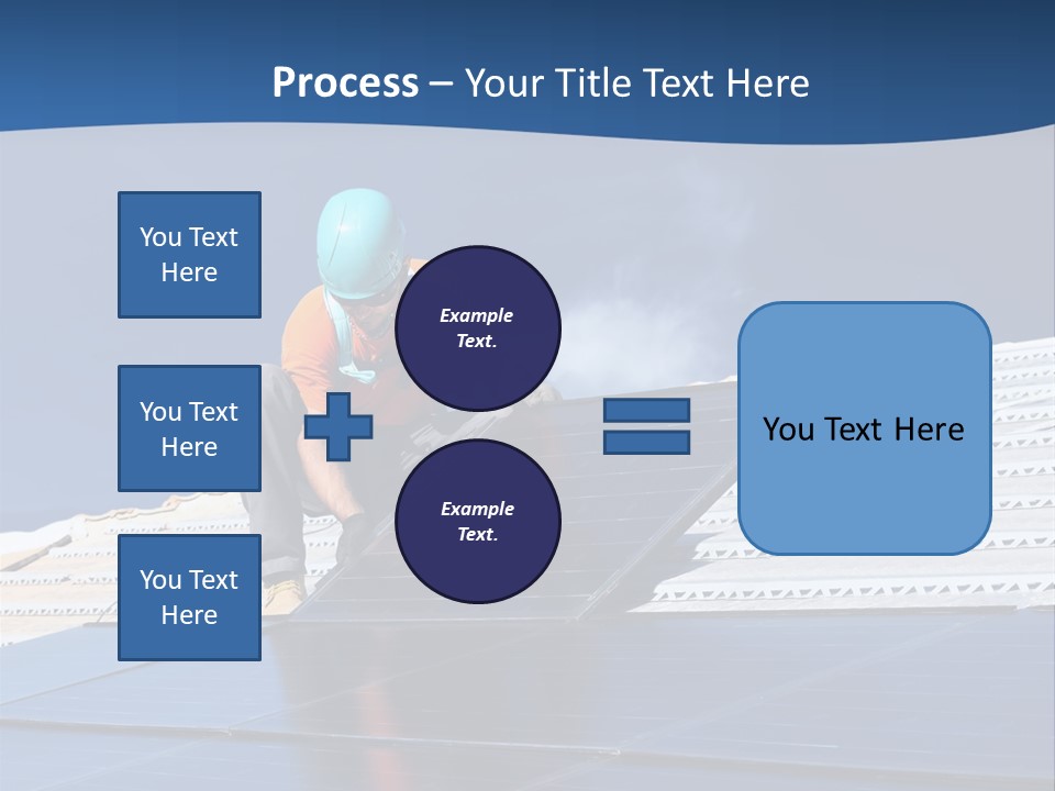 Energy Technology Roof PowerPoint Template