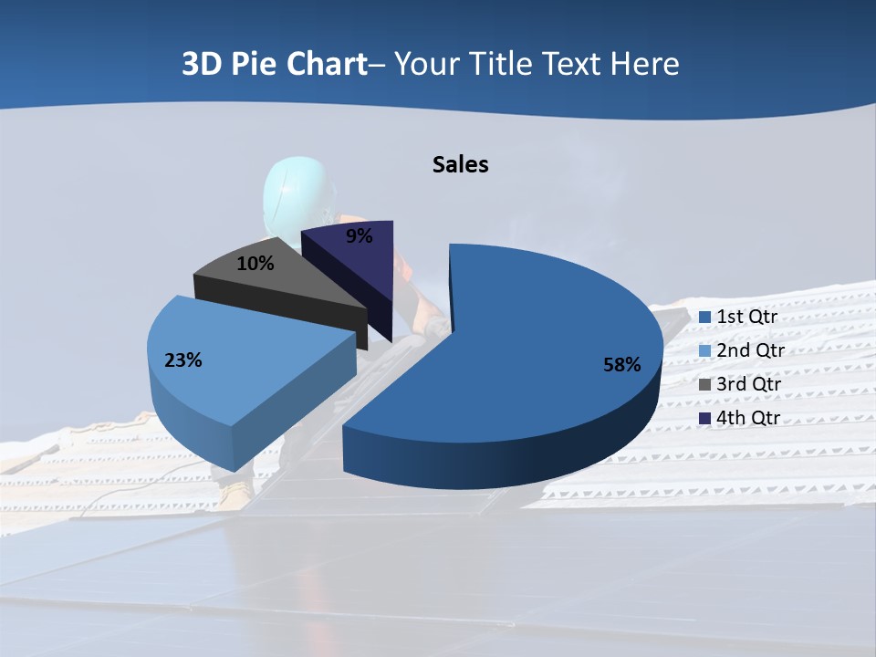 Energy Technology Roof PowerPoint Template