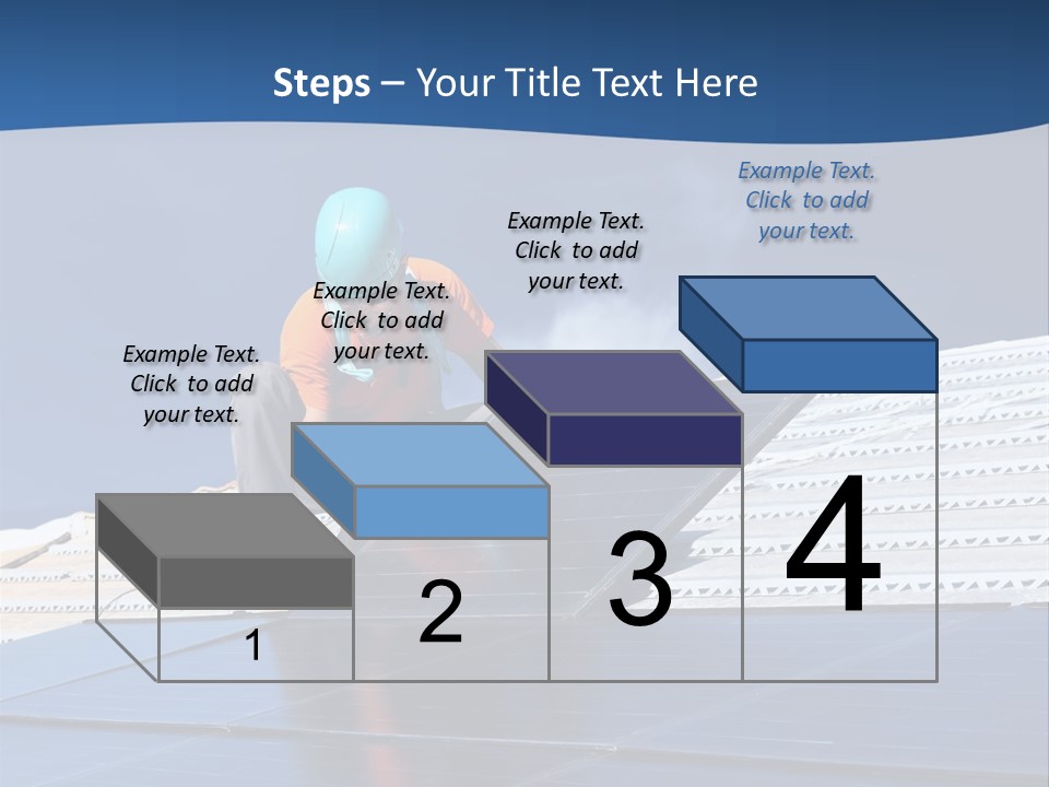 Energy Technology Roof PowerPoint Template