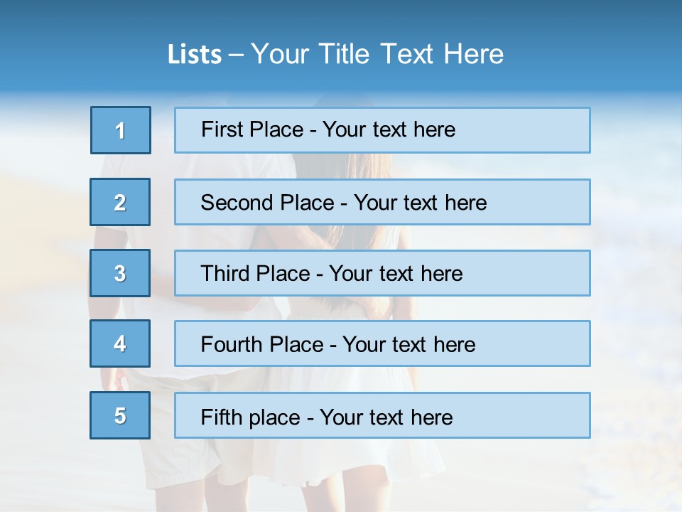 Vacation Two Lifestyle PowerPoint Template