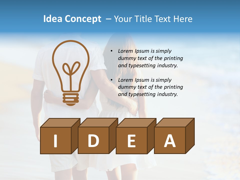 Vacation Two Lifestyle PowerPoint Template