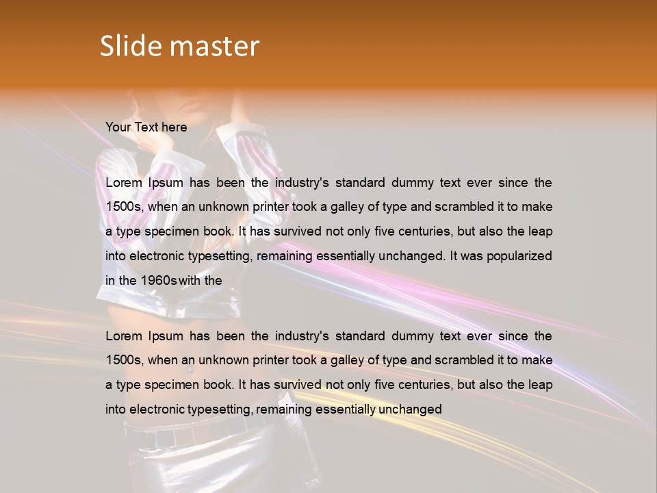 Happy Meeting Figure PowerPoint Template