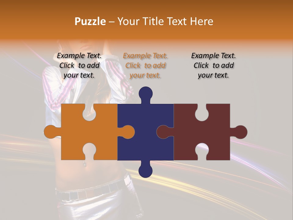 Happy Meeting Figure PowerPoint Template