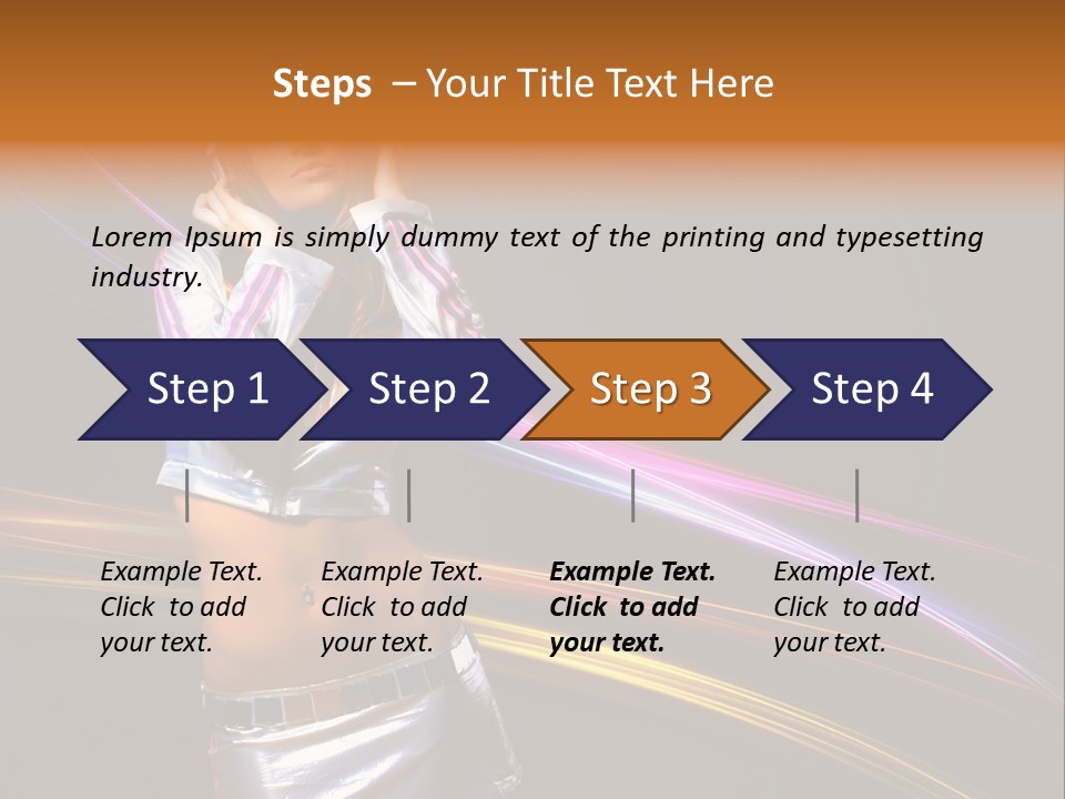Happy Meeting Figure PowerPoint Template