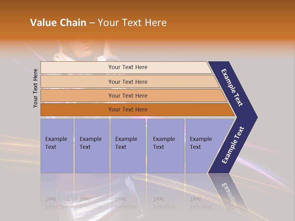 Happy Meeting Figure PowerPoint Template