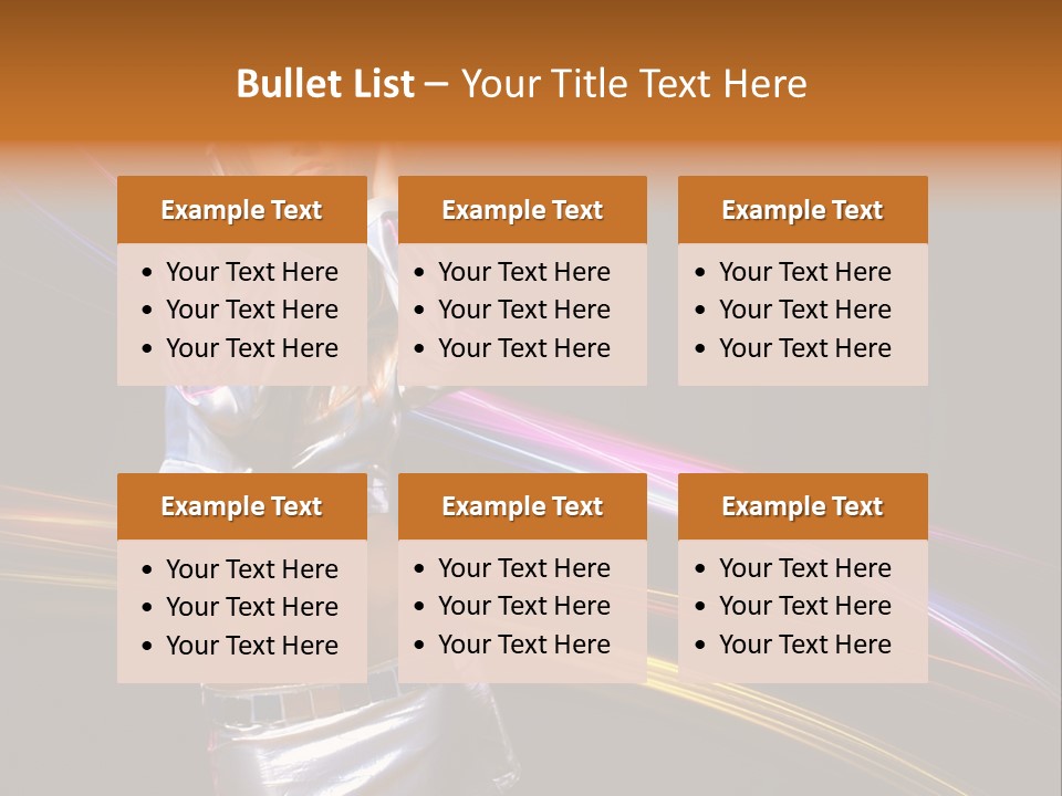 Happy Meeting Figure PowerPoint Template