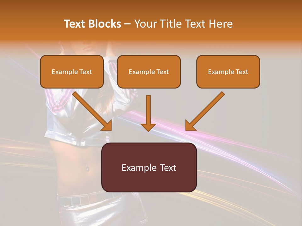 Happy Meeting Figure PowerPoint Template