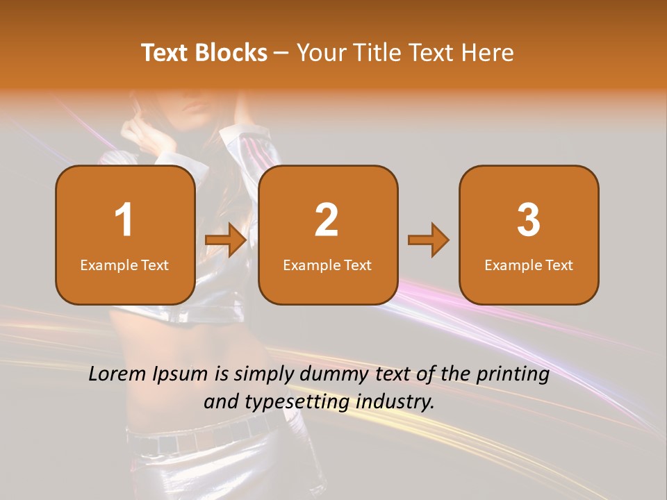 Happy Meeting Figure PowerPoint Template