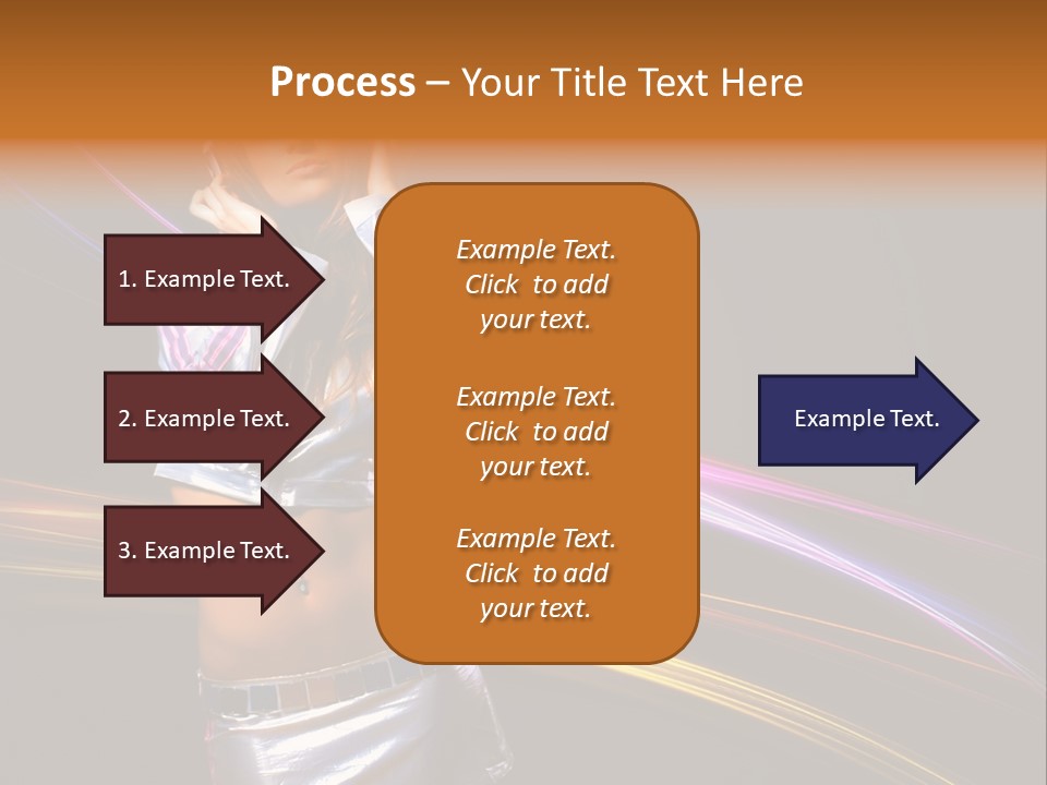 Happy Meeting Figure PowerPoint Template
