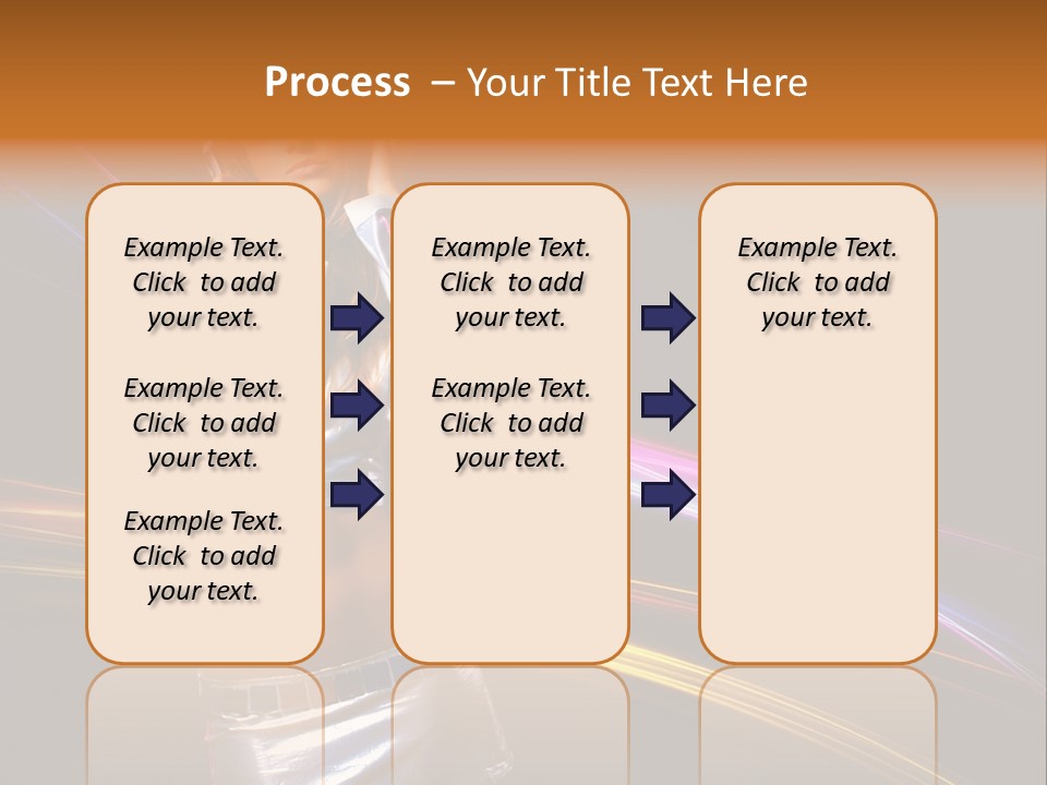 Happy Meeting Figure PowerPoint Template