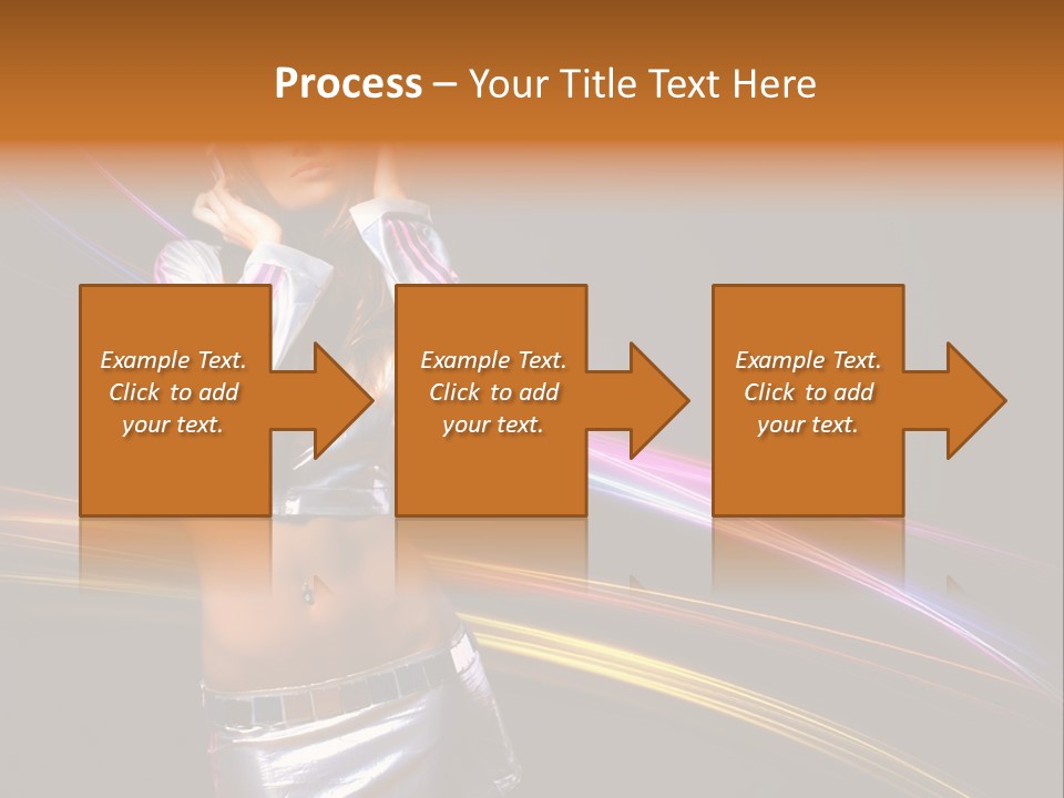 Happy Meeting Figure PowerPoint Template