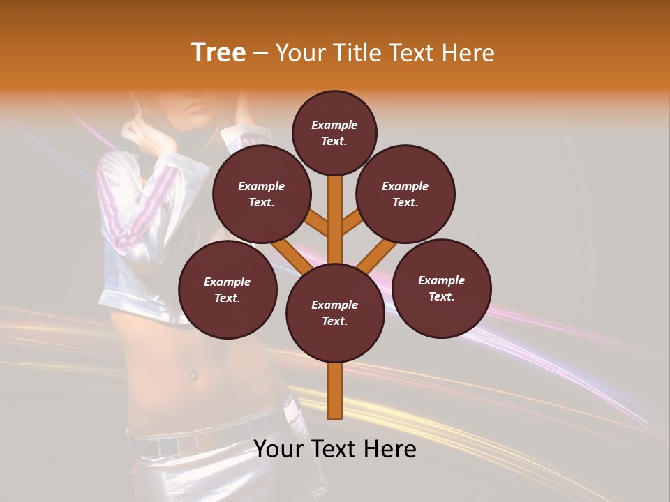 Happy Meeting Figure PowerPoint Template