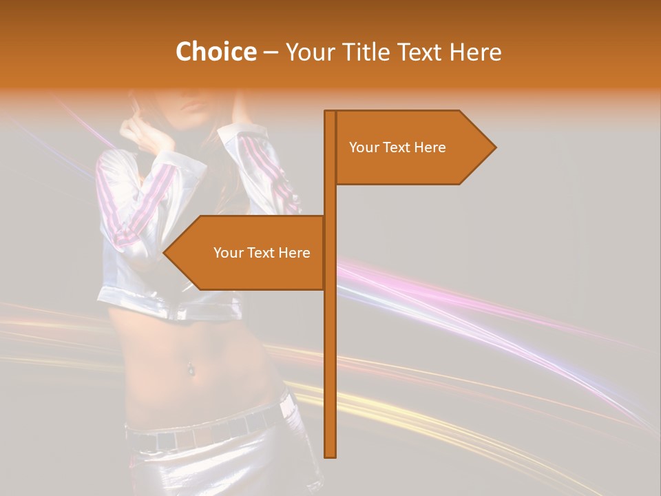 Happy Meeting Figure PowerPoint Template