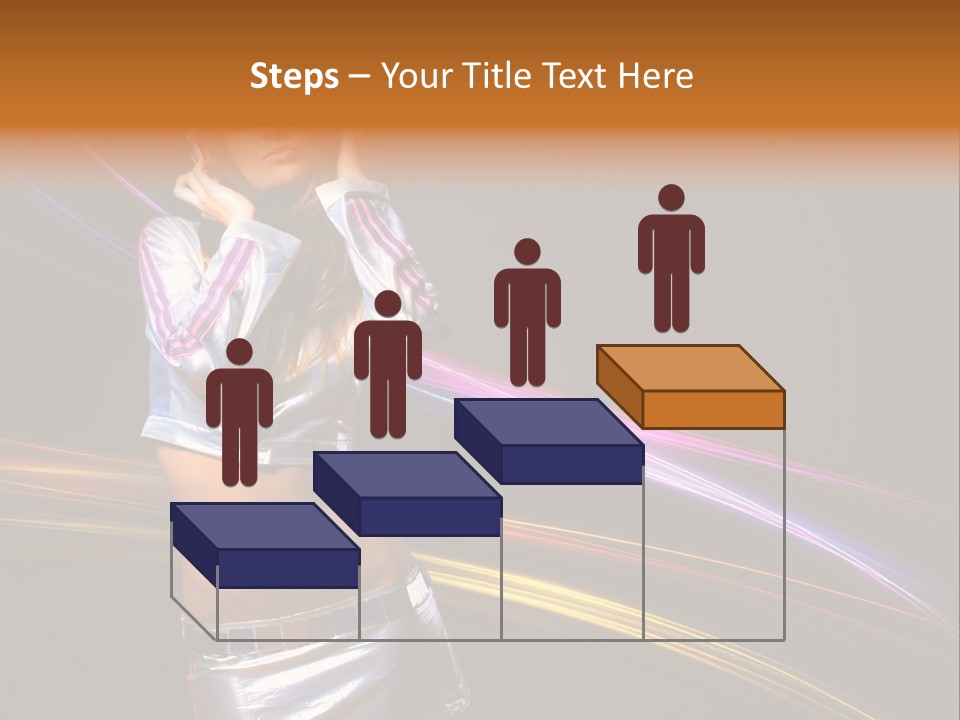 Happy Meeting Figure PowerPoint Template