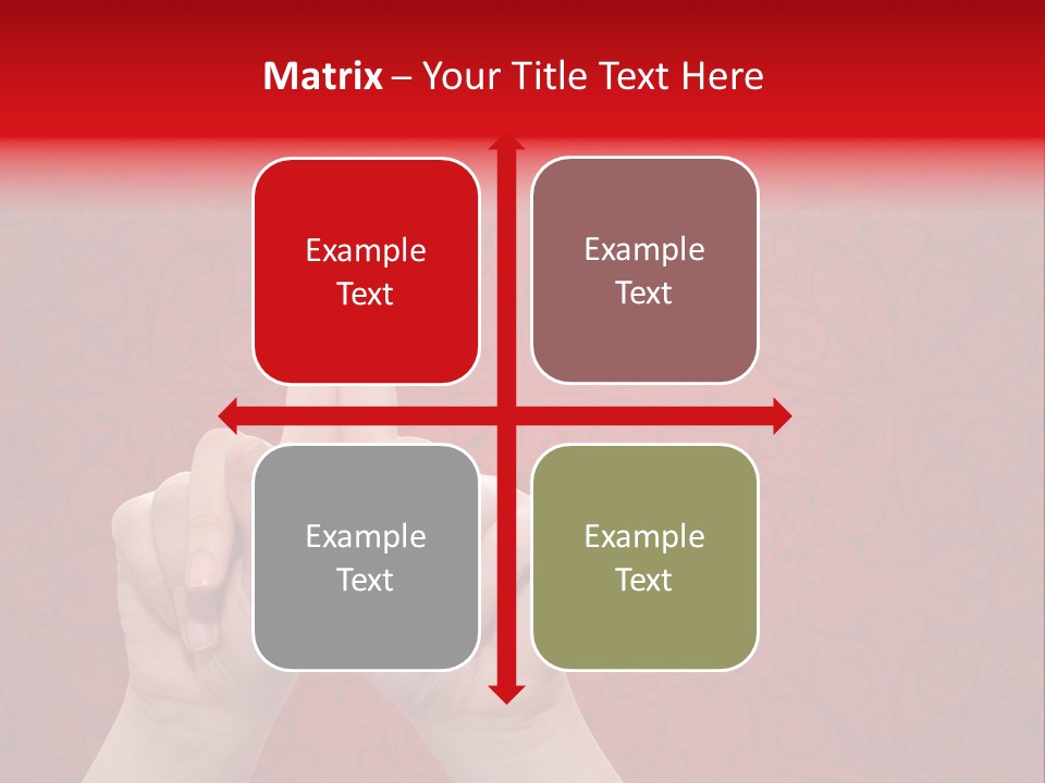 Female Two Young PowerPoint Template