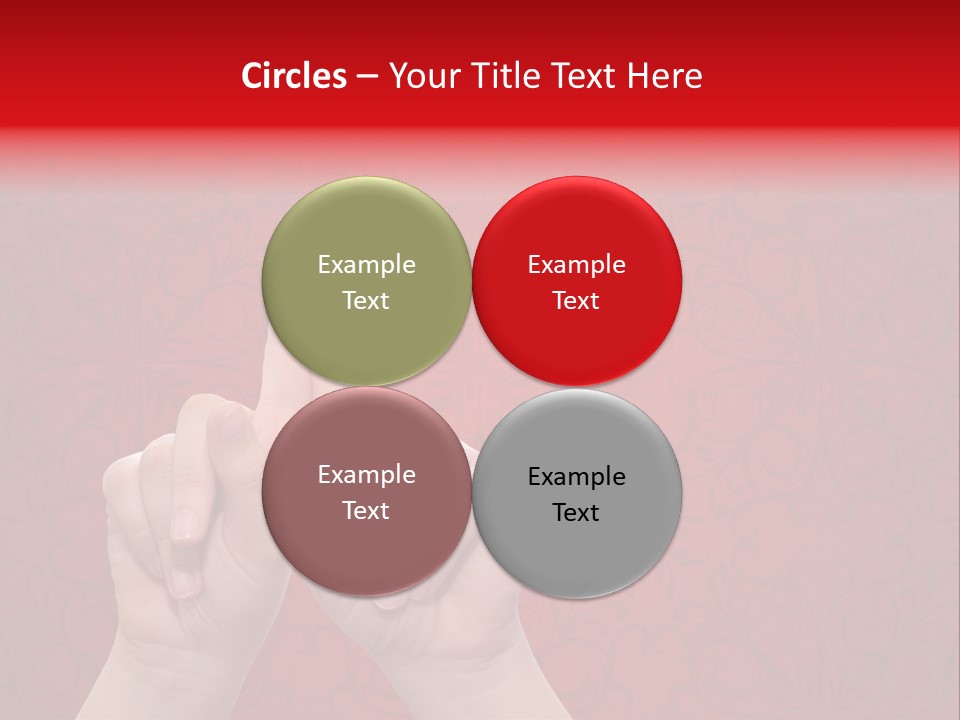 Female Two Young PowerPoint Template