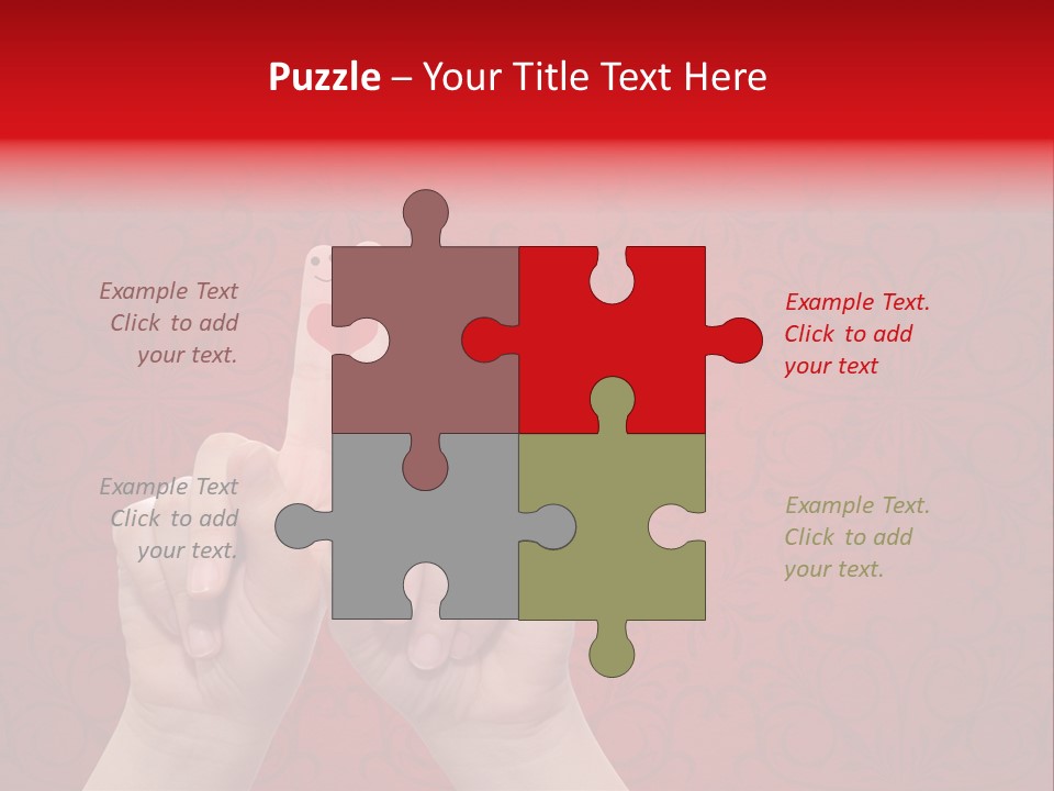 Female Two Young PowerPoint Template