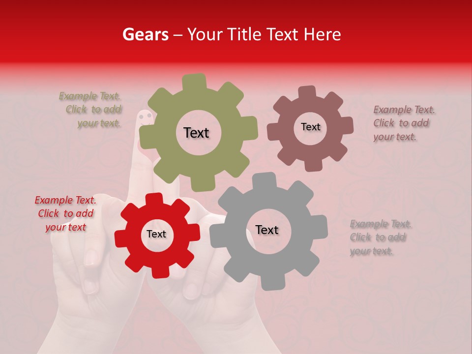 Female Two Young PowerPoint Template