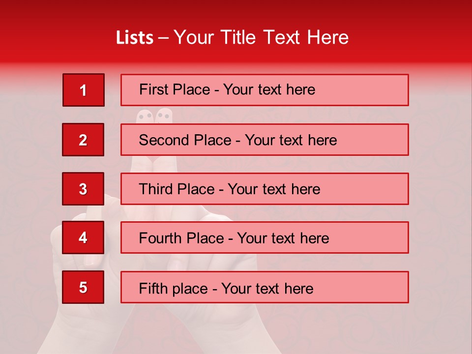 Female Two Young PowerPoint Template