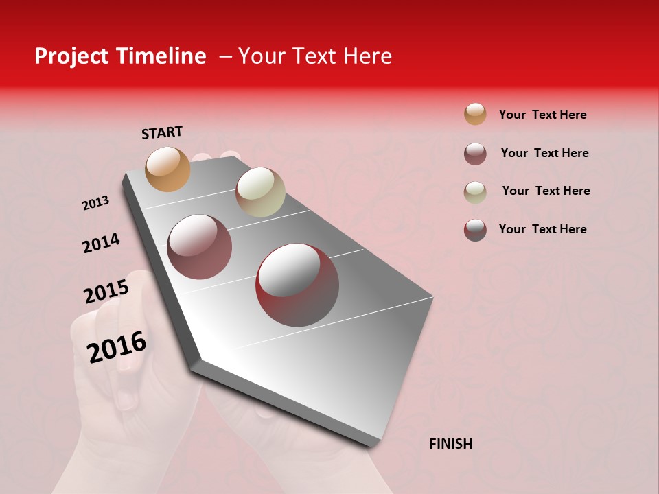 Female Two Young PowerPoint Template